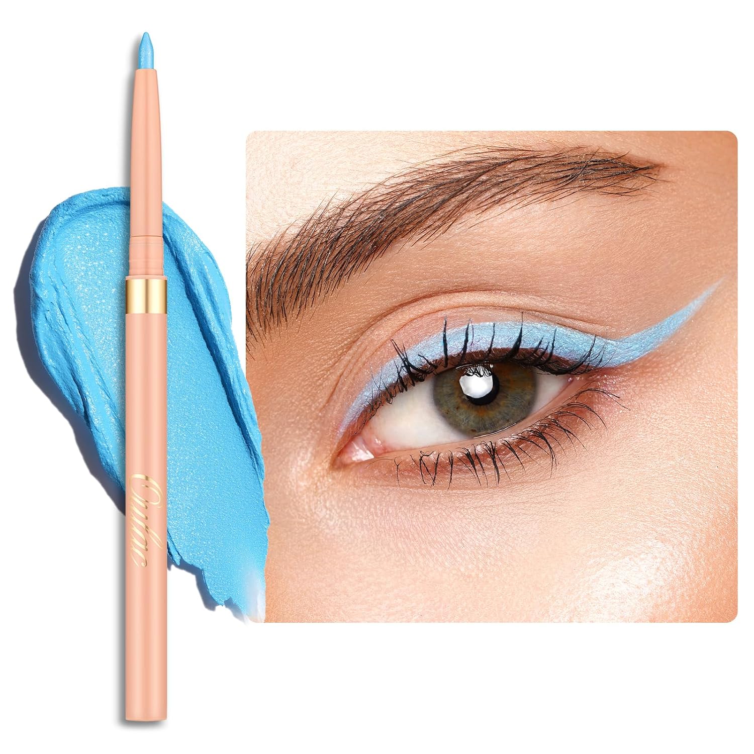 Detalle de OULAC Teal Kajal Eyeliner 24 Stunden 💄