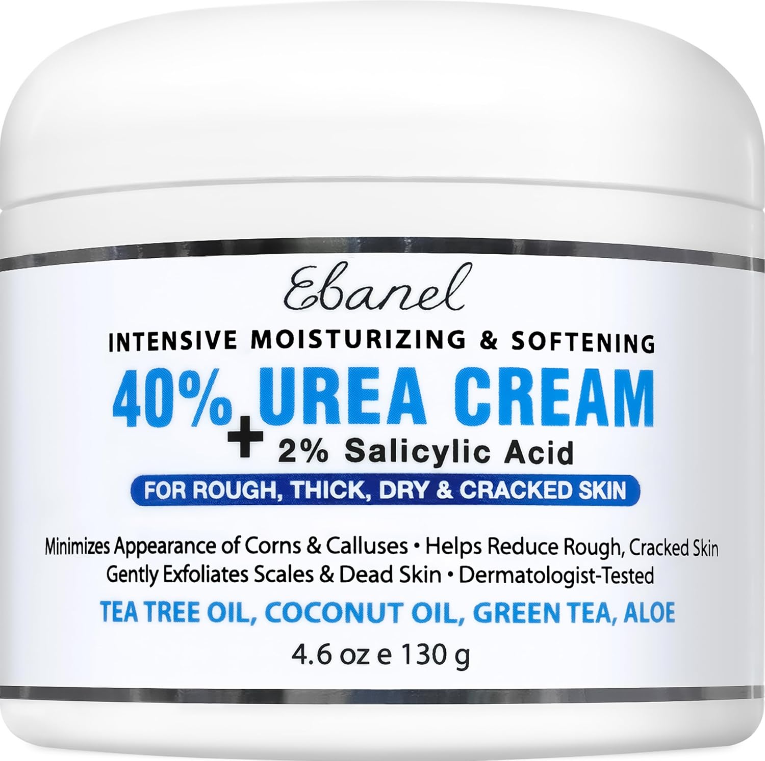 Detalle de Ebanel Urea Cream 40% Foot Treatment 🦶