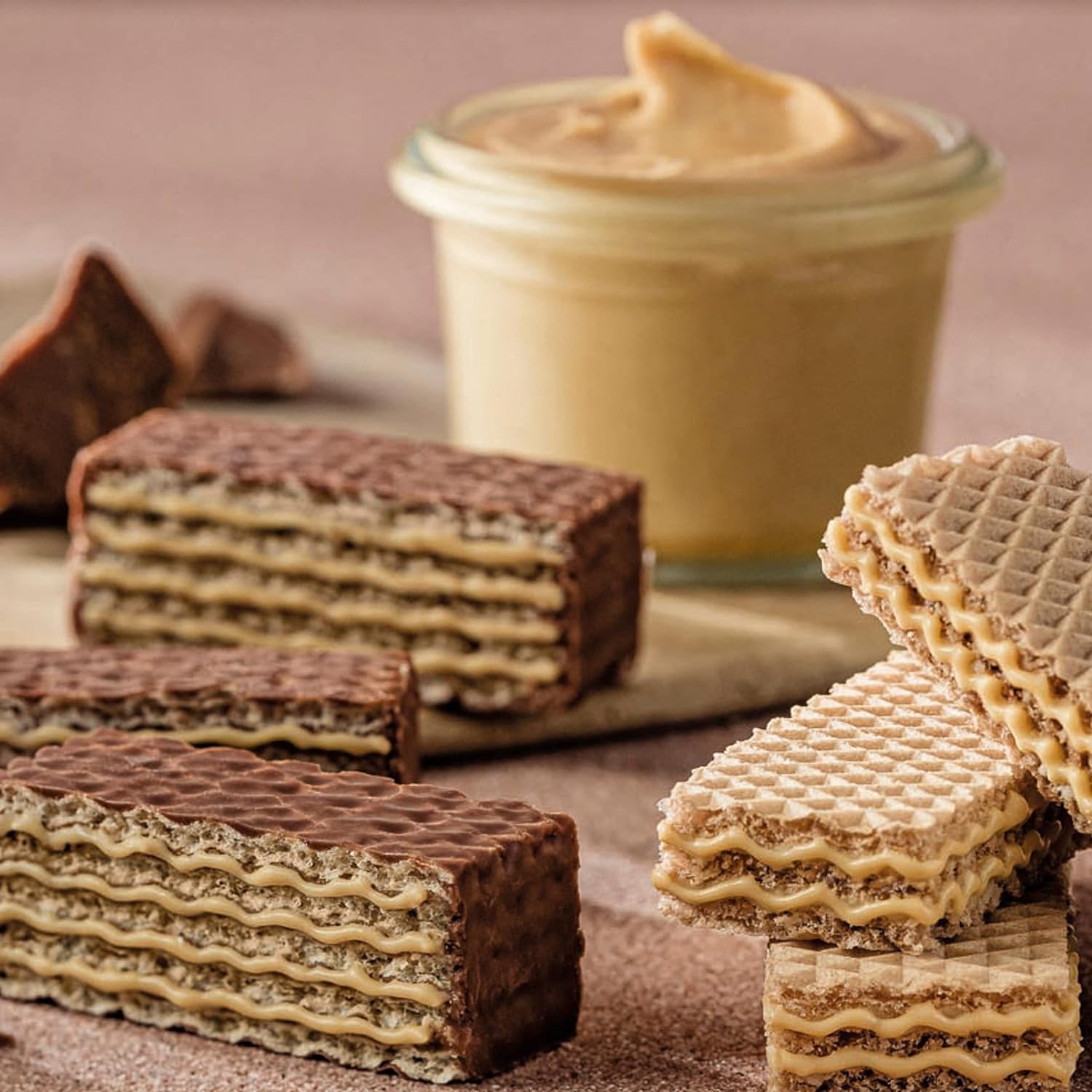 Thumbnail 5 de Loacker Gardena Peanut Butter – zarte Schokowaffeln mit Erdnusscreme im Großpack (25 × 38 g)