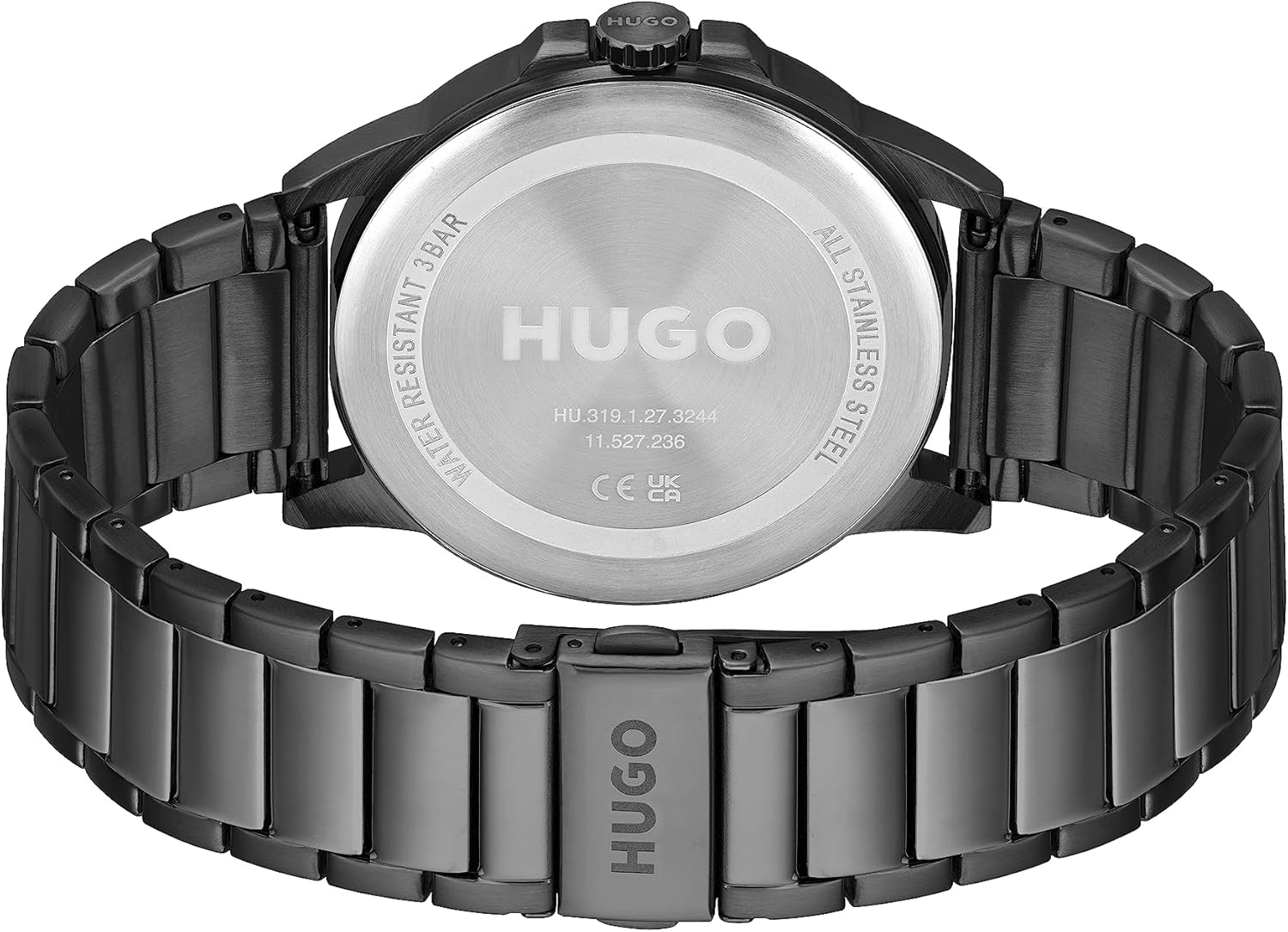 Thumbnail 2 de HUGO Analog Quarzuhr für Herren #First-Kollektion – Edelstahl- oder Lederarmband