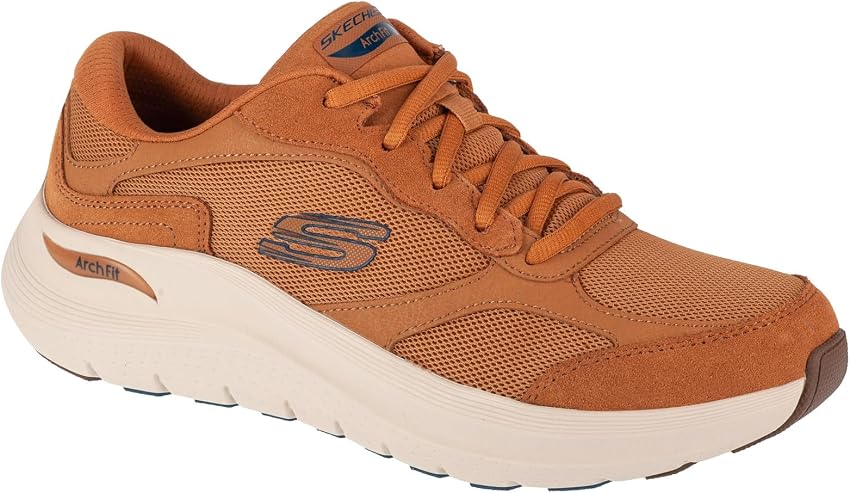 Detalle de Skechers Arch Fit 2.0 tenis 43 EU Café