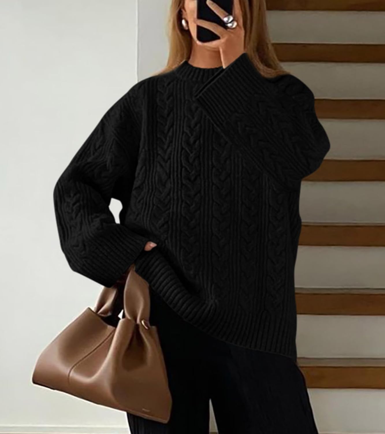 Thumbnail 5 de Okiwam Oversized Sweater Crewneck