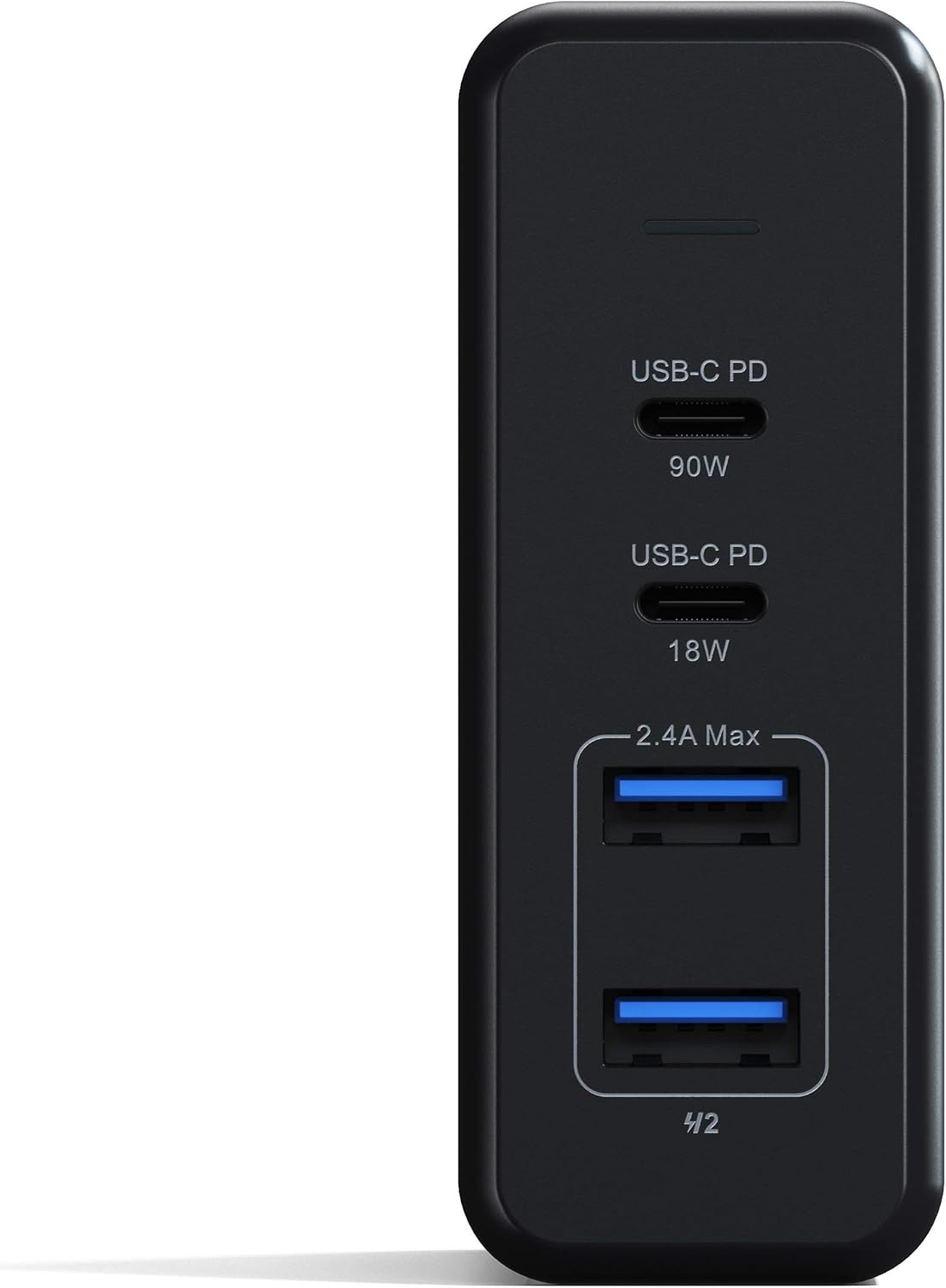 Detalle 2 de Satechi 108W Caricatore USB-C da scrivania con 2 porte USB-C PD (90W/18W) e 2 USB-A