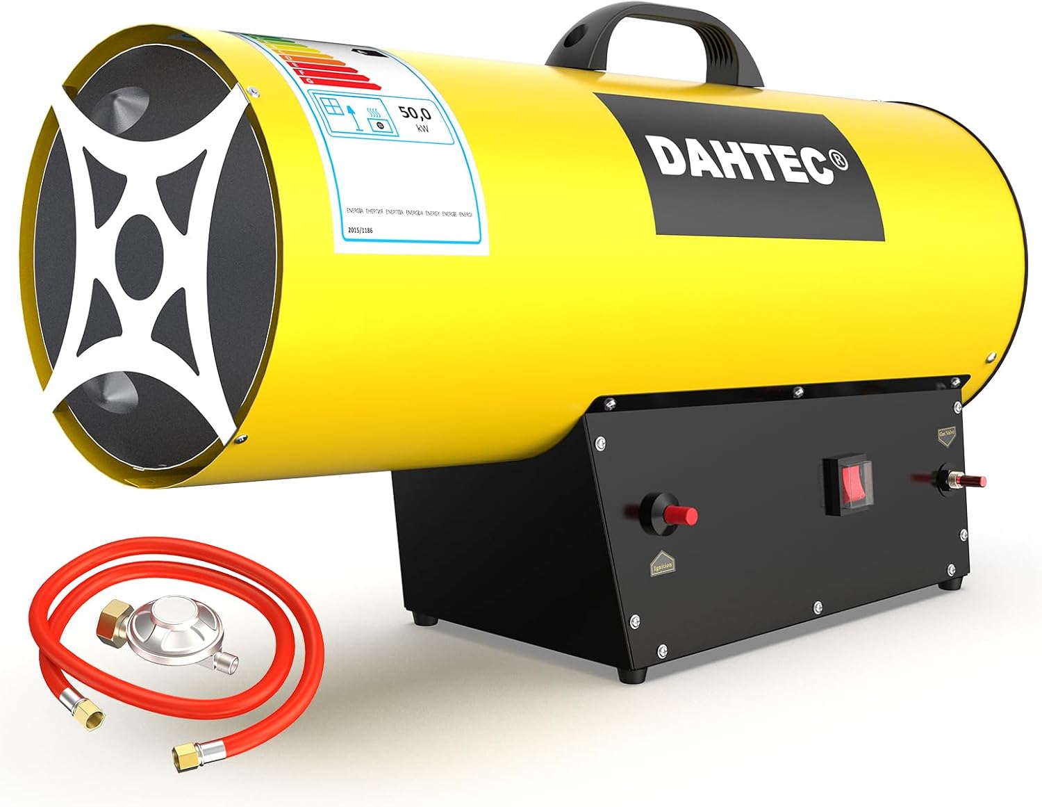 Detalle de DAHTEC 50kW Gas Heater