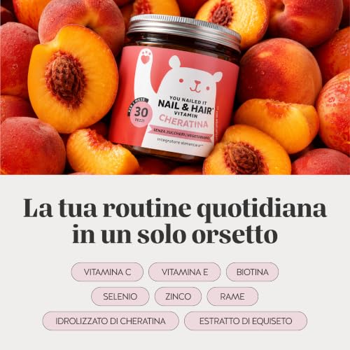 Thumbnail 3 de Bears with Benefits - Gommose Biotina Capelli & Unghie, 30 pezzi