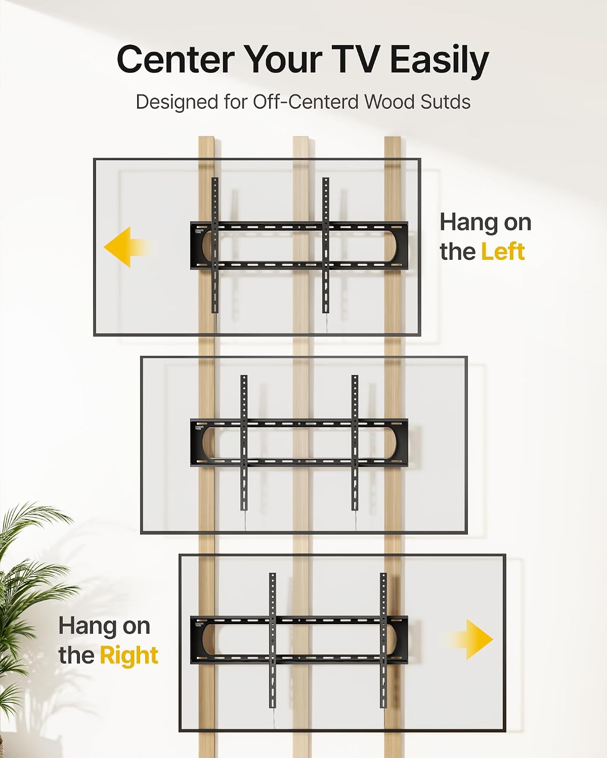 Thumbnail 6 de monTEK Fixed TV Wall Mount, 1.3-Inch Profile