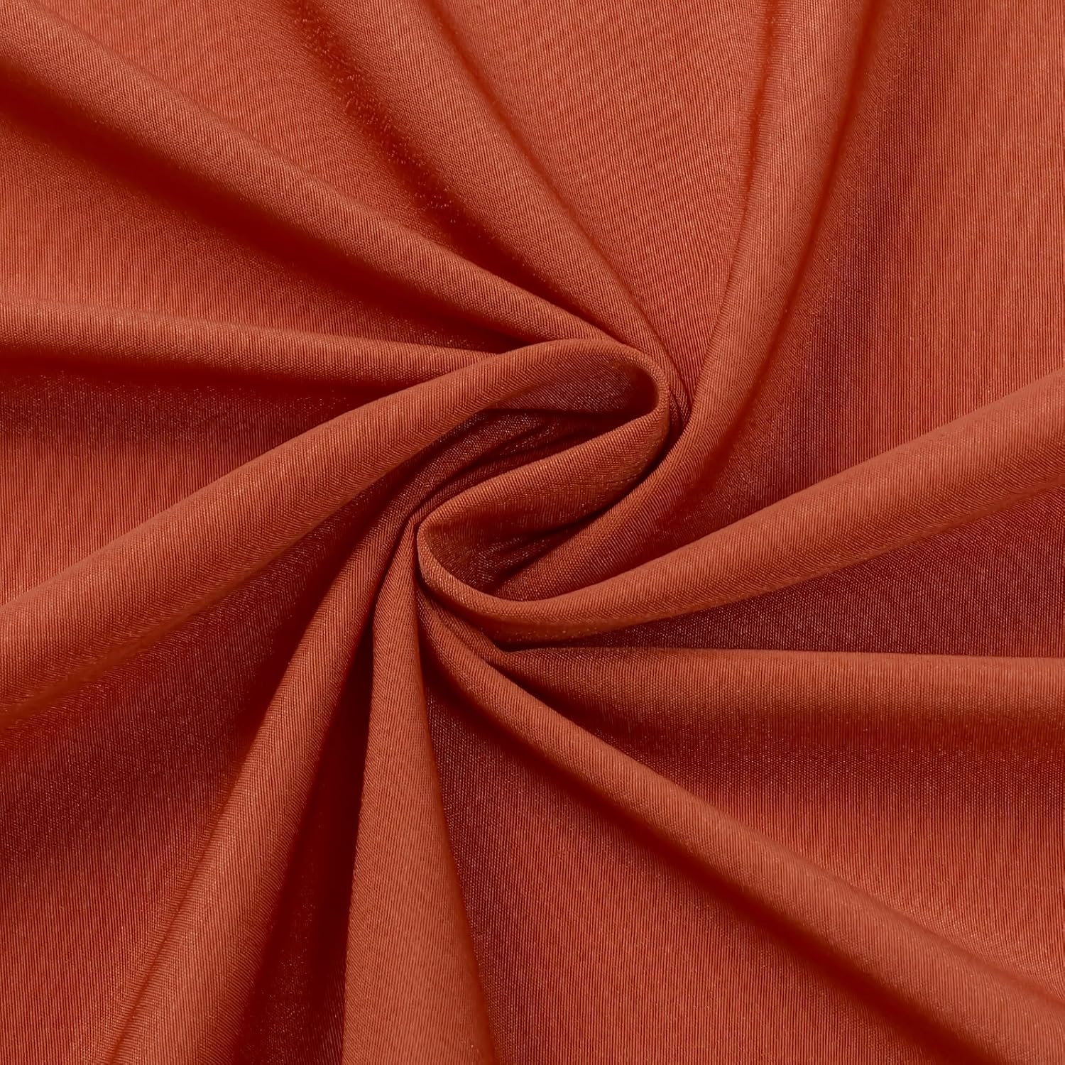Thumbnail 6 de HOMEIDEAS 2 Privacy Sheer Curtains, Burnt Orange, 52 x 63, 2 Panels