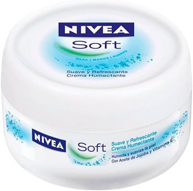 Detalle de NIVEA Soft 500 ml: crema multiuso per viso, corpo e mani con Vitamina E e Olio di Jojoba