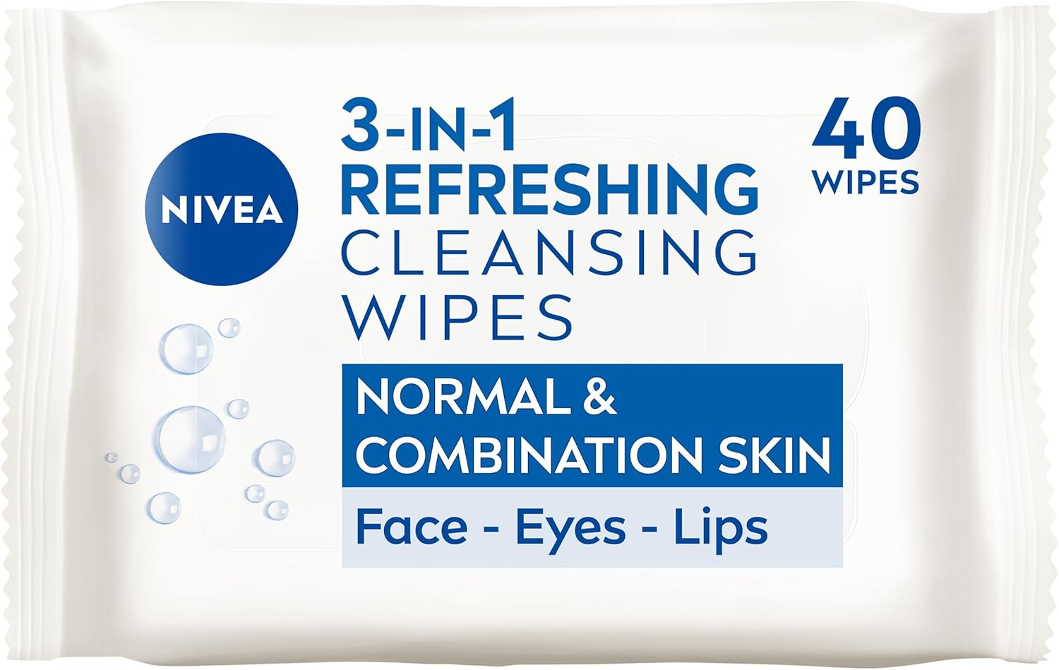 Thumbnail 6 de NIVEA 3in1 Refreshing Cleansing Wipes for Normal & Combination Skin (25 Sheets) – Pack of 6
