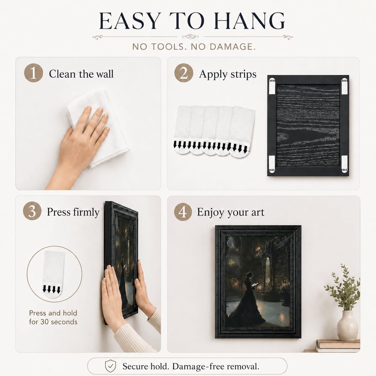 Detalle 2 de Framed Wall Art 12x16-Inch