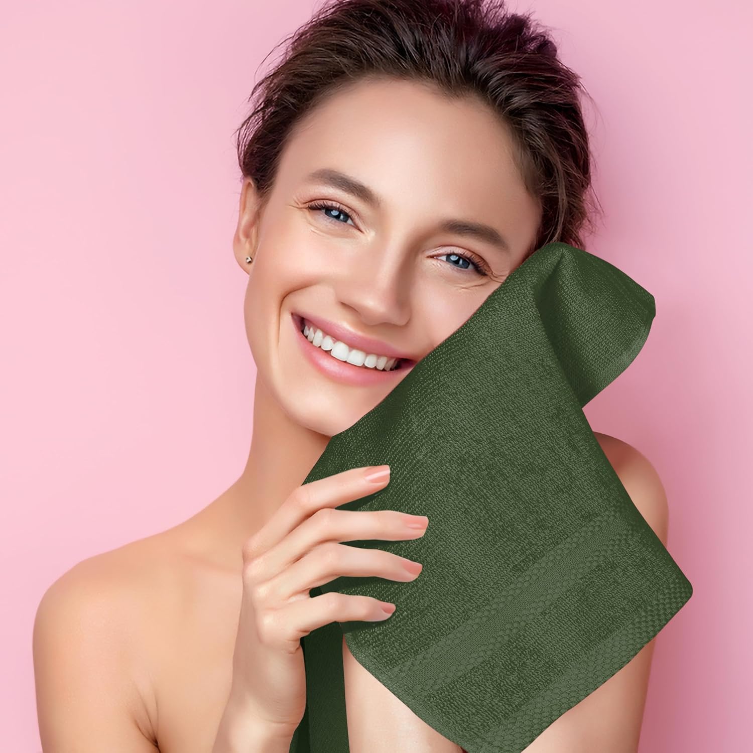 Detalle de GLAMBURG Washcloth Set 13 x 13