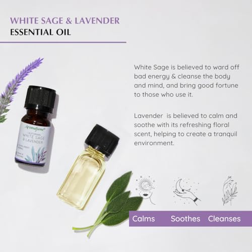 Detalle 2 de Aromafume Essential Oil Diffuser Blend, 3 x 10ml
