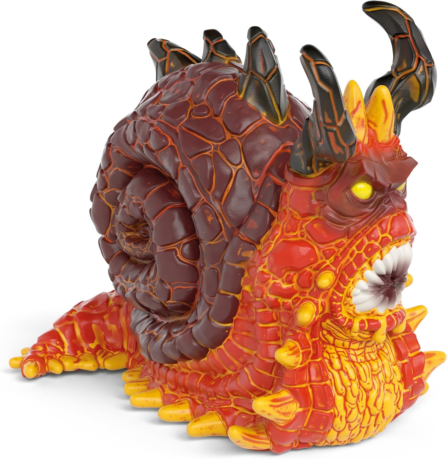 Detalle de Schleich Eldrador Creatures Lavaschnecke 70851 – detailgetreue Monsterfigur zum Sammeln