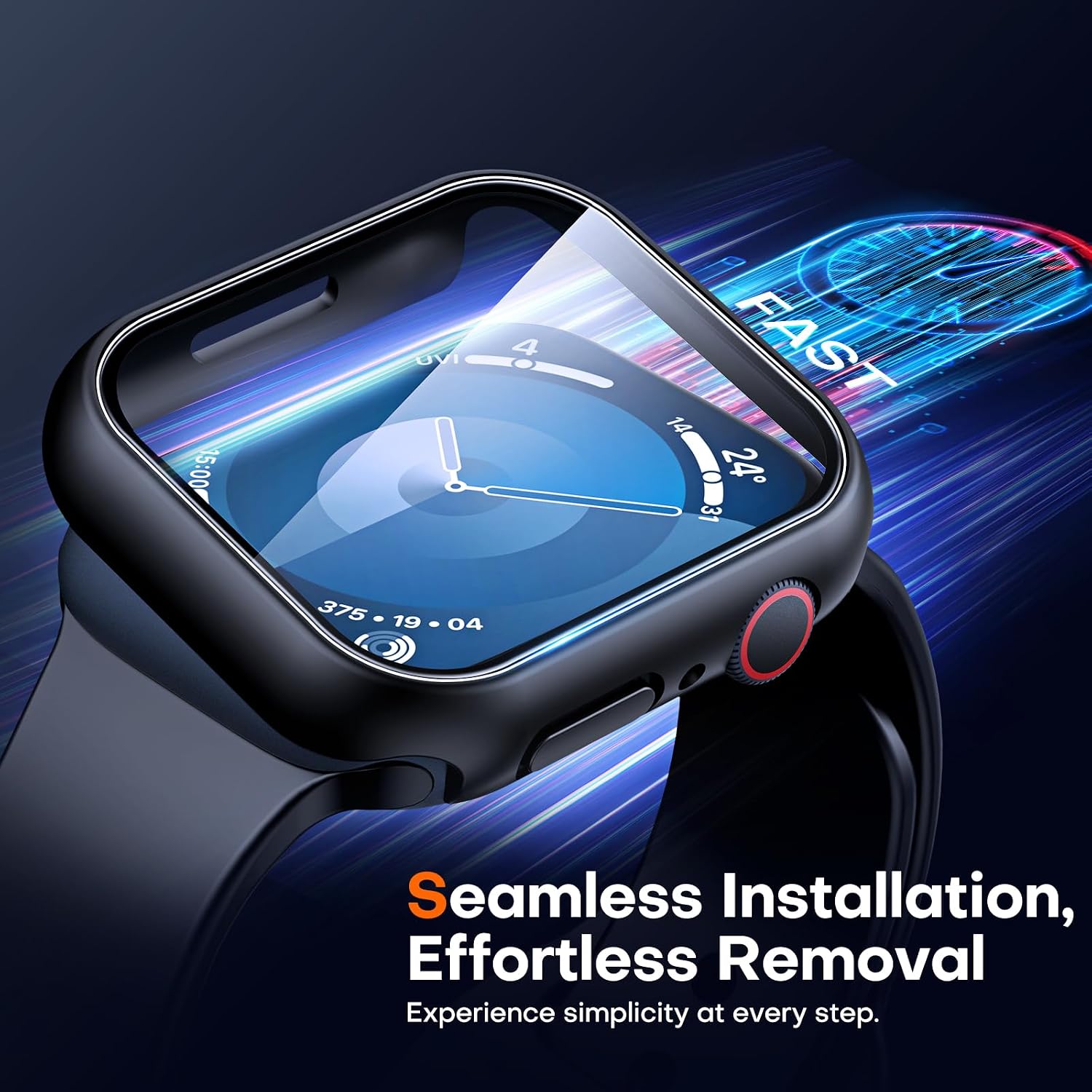 Detalle 2 de TAURI Hard Case for Apple Watch 45mm
