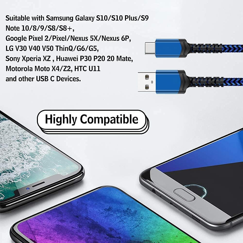 Thumbnail 5 de USB Type C Cable 5Pack Nylon Braided