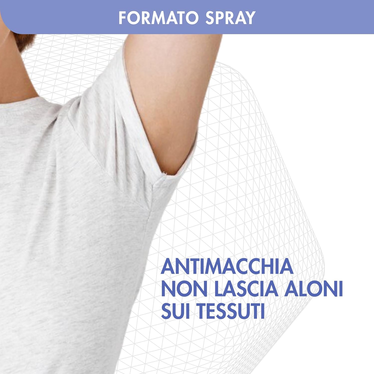Detalle de Dermafresh Ipersudorazione Efficace 48H: Deodorante antitraspirante spray 100 ml, senza alcool, delicato sulla pelle