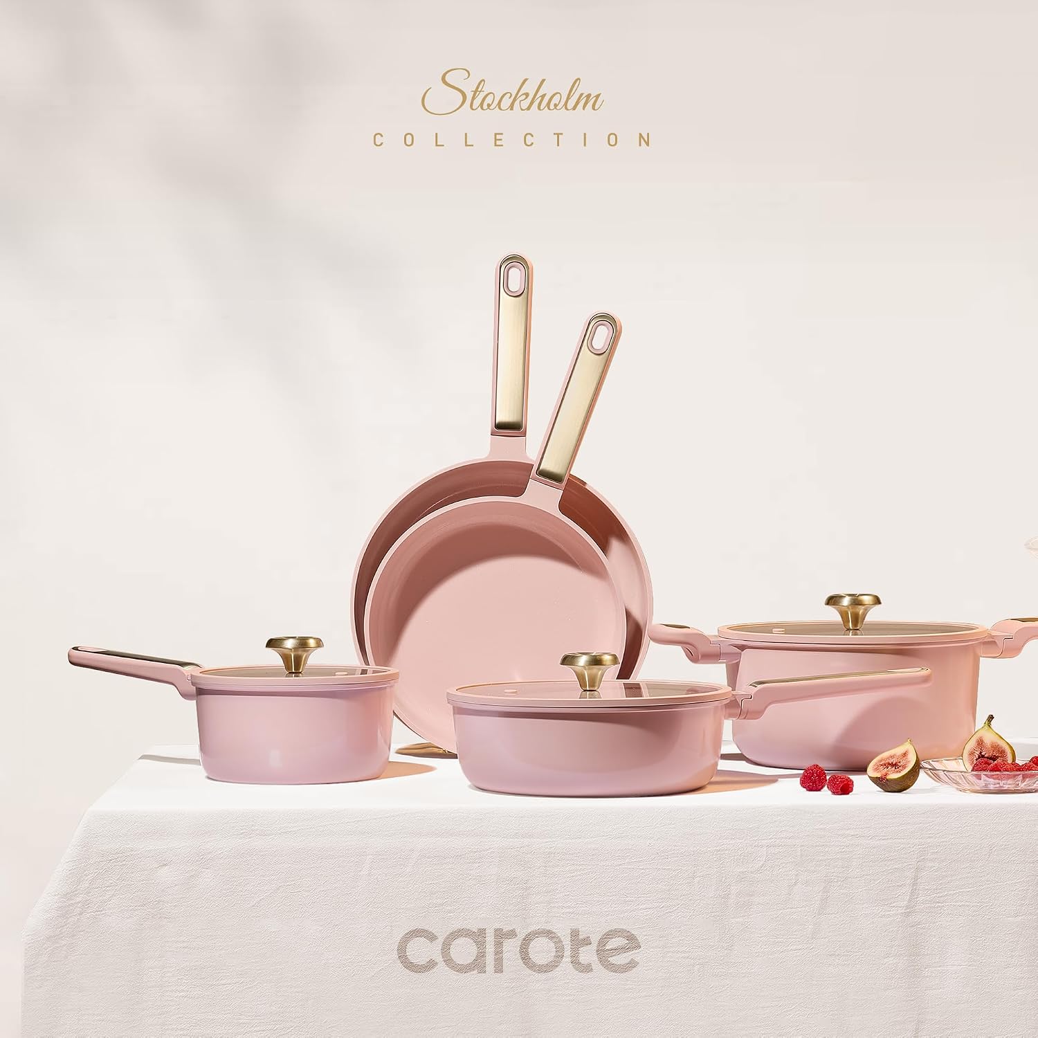 Thumbnail 2 de CAROTE Ceramic 14pc Nonstick Cookware