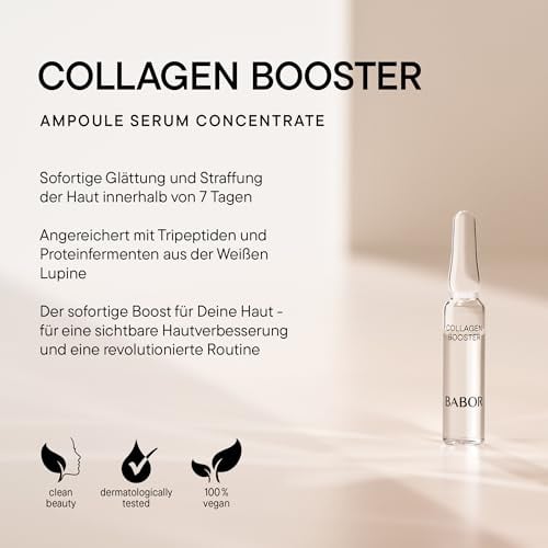 Detalle de BABOR Collagen Booster Hautserum, 14 ml – Hautpflege mit Fokus auf Collagen-Unterstützung