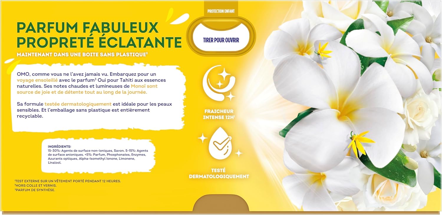 Thumbnail 2 de OMO Lessive capsules 3en1 Monoi — 87 lavages