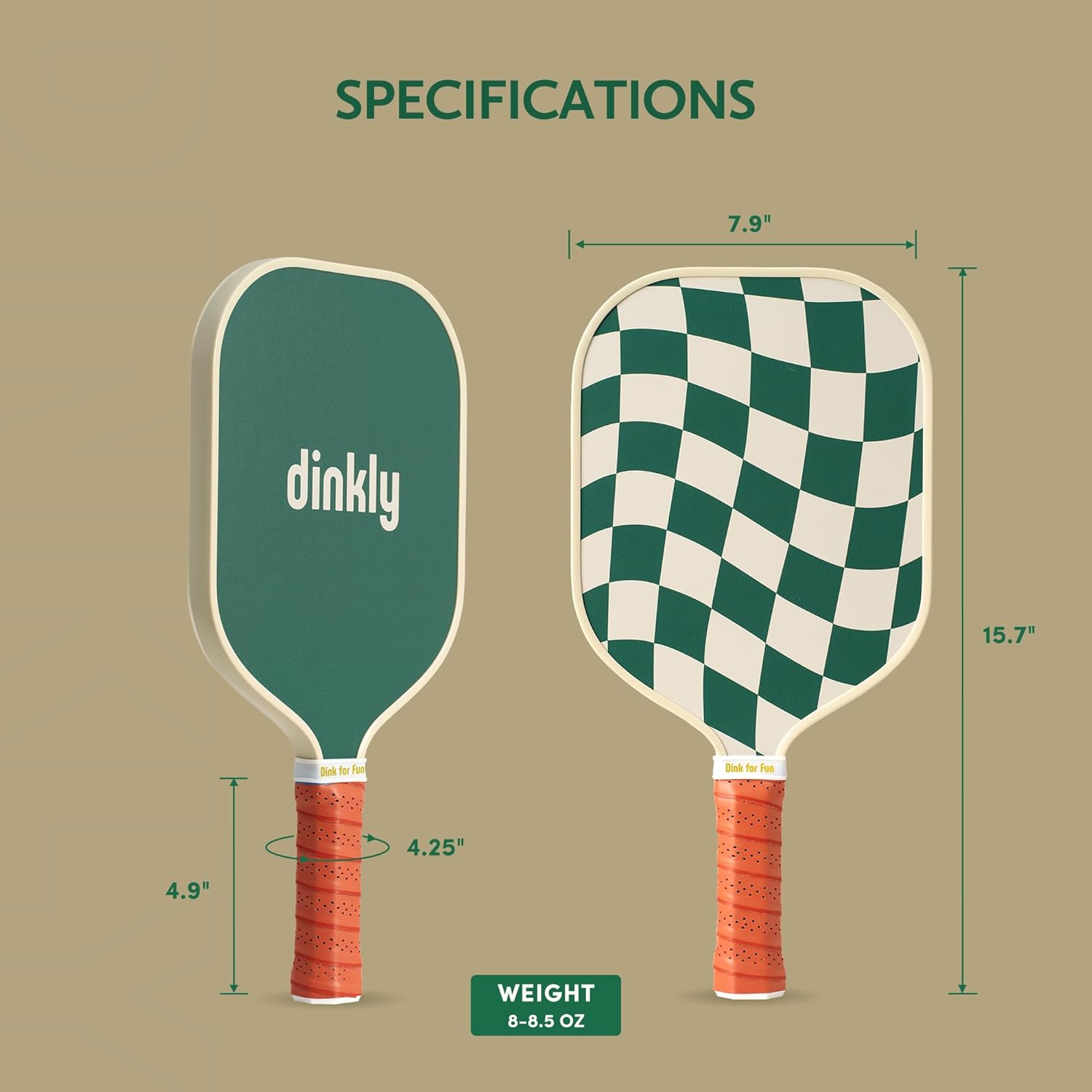 Thumbnail 6 de Dinkly Pickleball Paddles Set USAPA Approved, 4-Pack 🎾