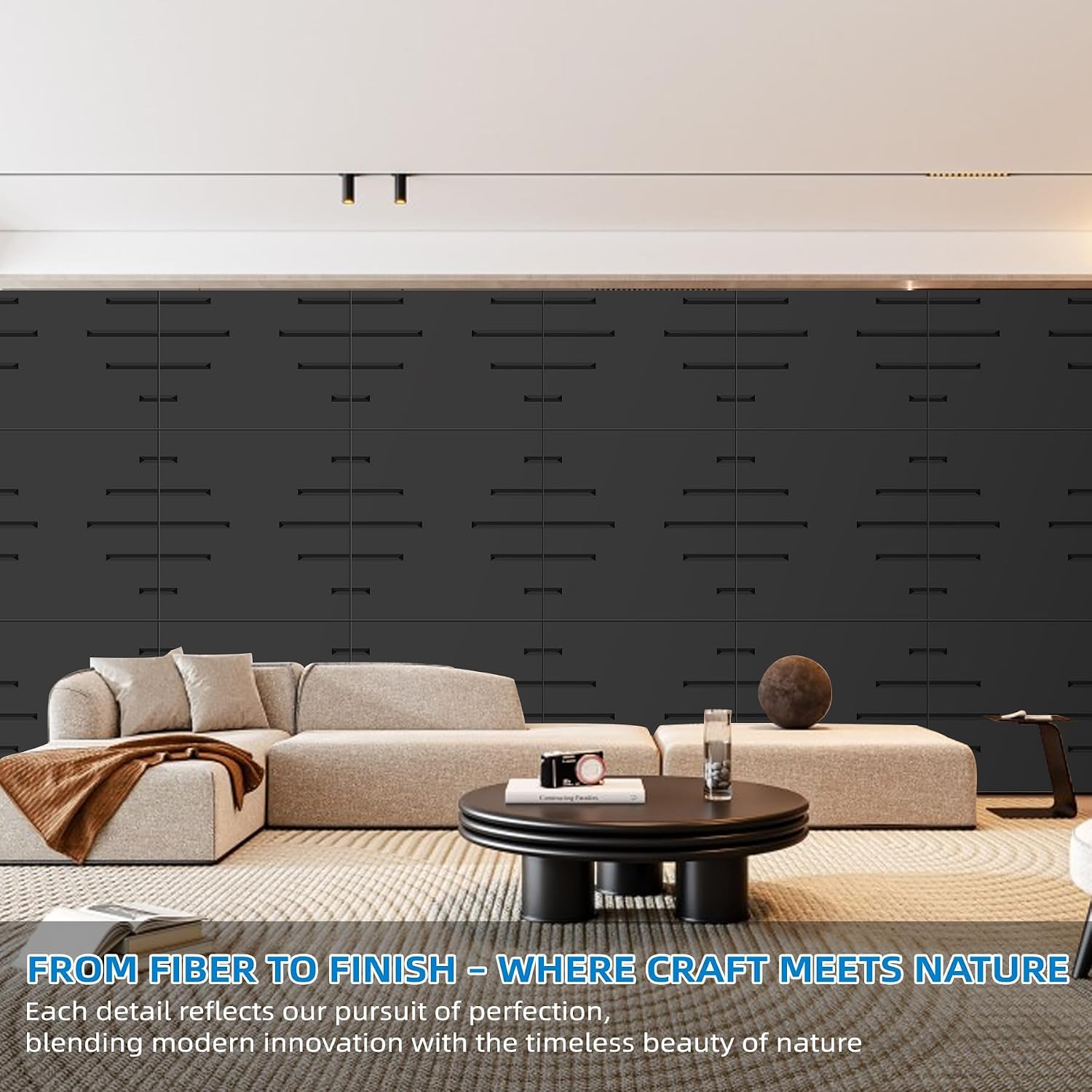 Thumbnail 6 de Clulutic 01 Arcadian Vortex Acoustic Wall Panels, 6-Pack Decorative Sound-Absorbing Art
