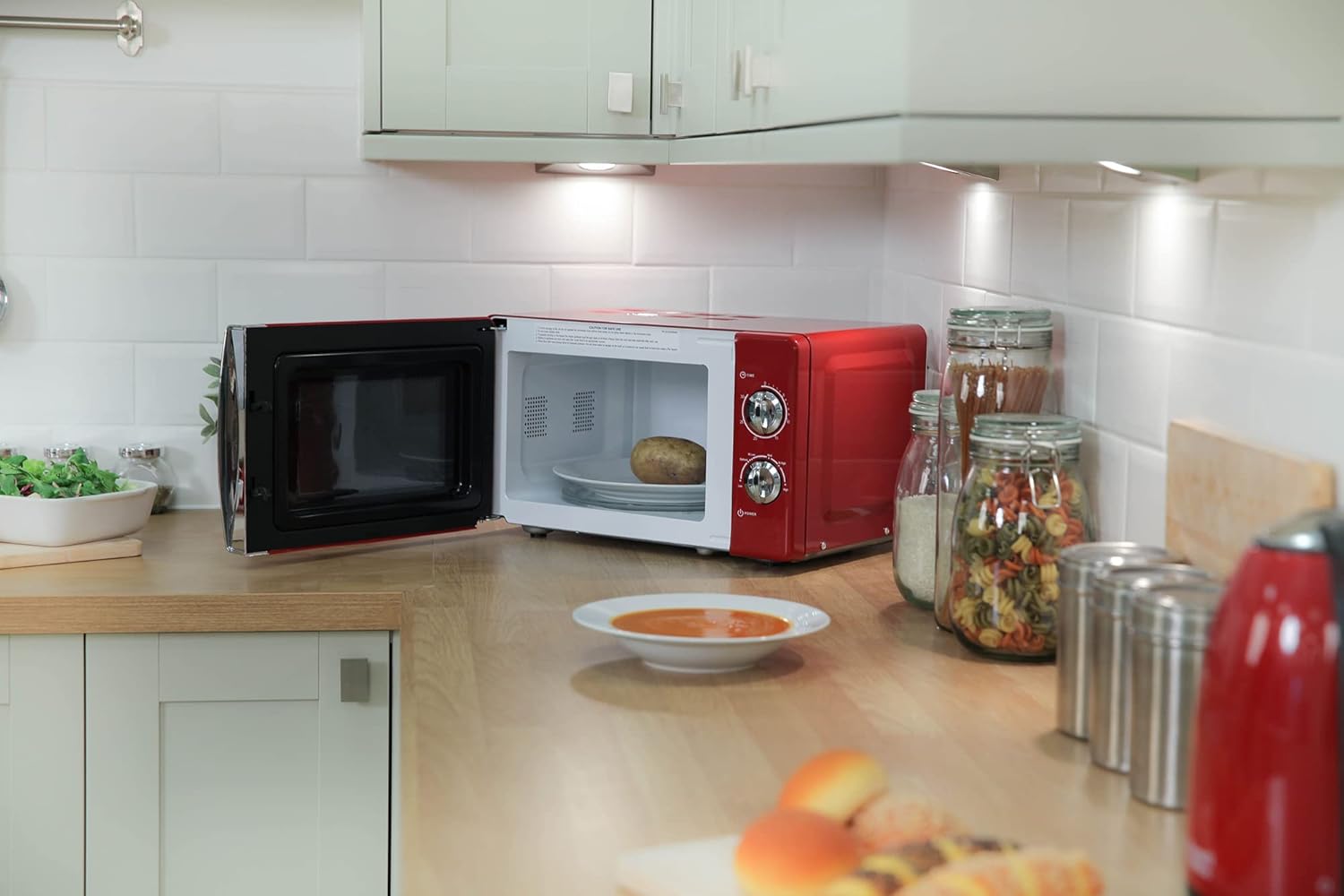 Thumbnail 4 de Russell Hobbs RHMM701R 17 L microwave
