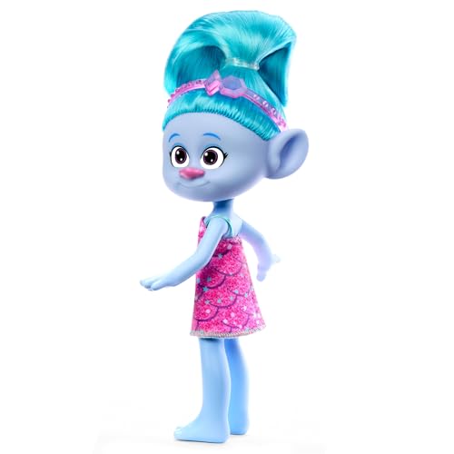 Thumbnail 4 de Mattel Trolls 3 Muñeca Chenille Pelo Azul 🎉 - Juguete +3 años