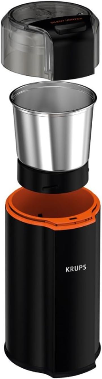 Detalle 2 de KRUPS Silent Vortex Electric Coffee Grinder: 3 oz, 5x Quieter, 175W – Coffee, Spices & Herbs