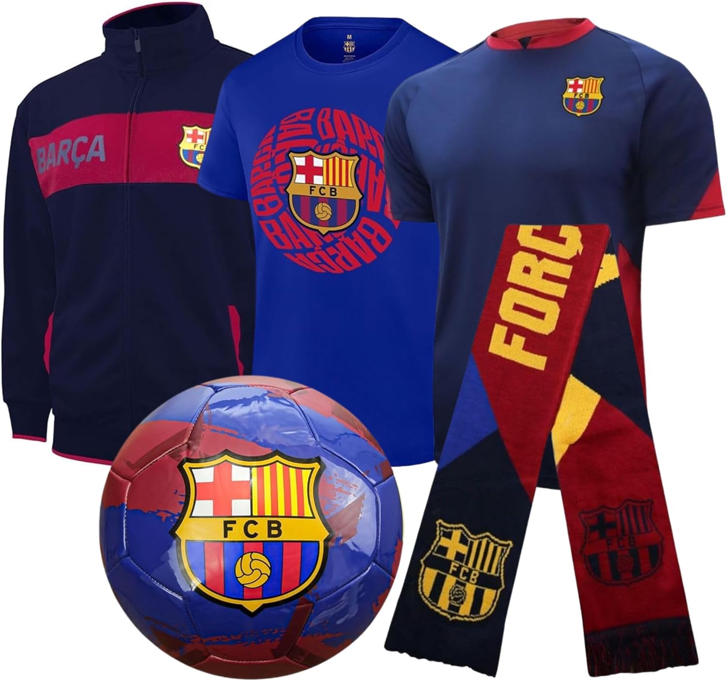Detalle de Icon Sports Pro League Ultimate Fan Pack – Officially Licensed 5-Piece Soccer Merch