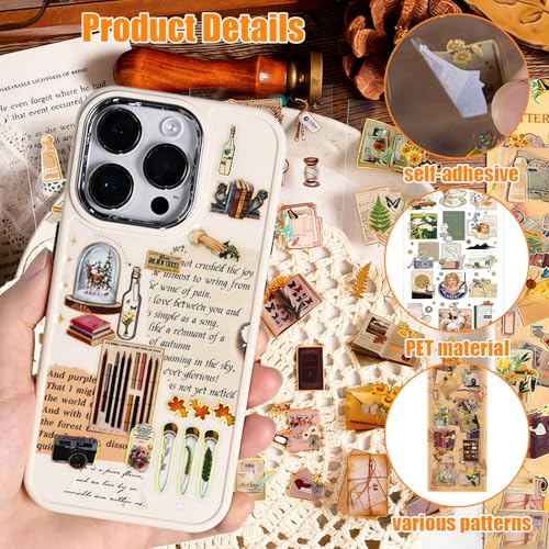 Thumbnail 2 de YEDOUALE 480 Pz Adesivi Scrapbooking – Set completo 24 Fogli per Bullet Journal, Junk Journal e Fai da Te