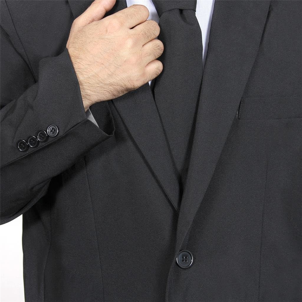 Detalle 2 de U LOOK UGLY TODAY Men's Party Suit, 2-Piece Set with Tie, Regular Fit