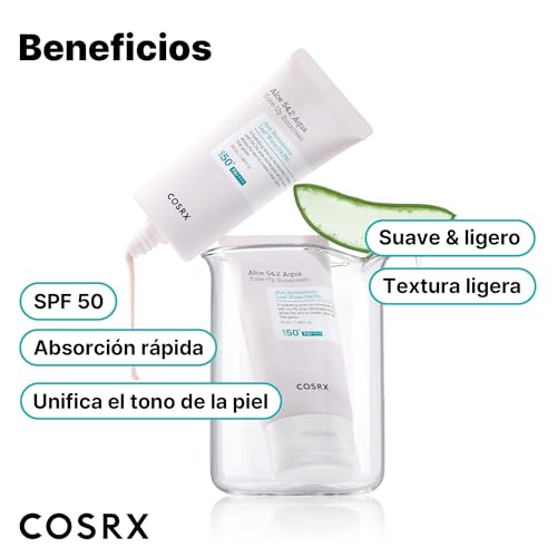 Thumbnail 3 de COSRX Aloe 54.2 Aqua Tone-up Sunscreen SPF 50, protection solaire hydratante ⚙