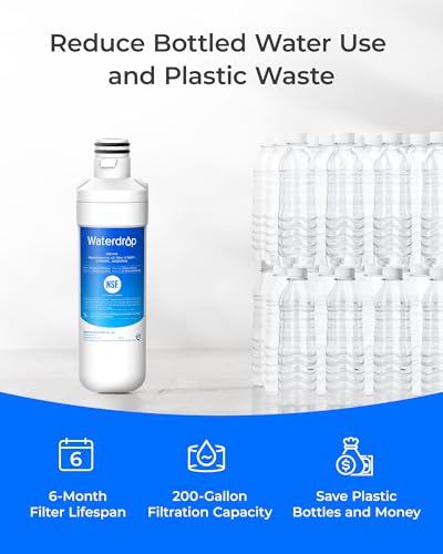 Thumbnail 7 de Waterdrop ADQ747935 Refrigerator Water Filter and Air Filter, 3 Combo