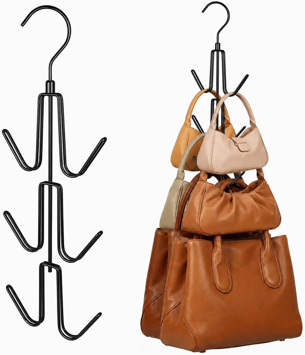 Detalle de ZEDODIER Purse Hanger Organizer 4-pack
