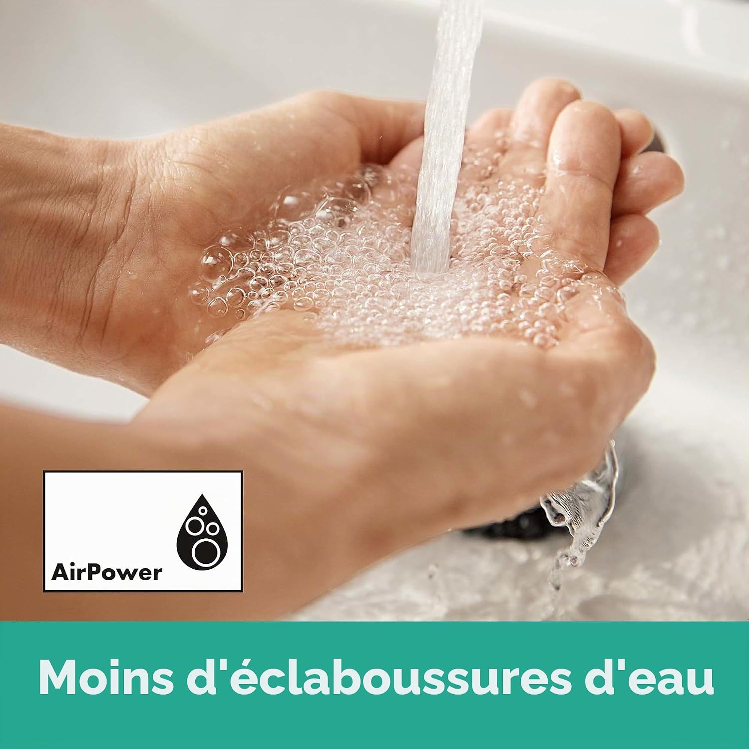 Thumbnail 1 de Hansgrohe Mitigeur de Lavabo Rebris E – Chromé, CoolStart, hauteur sous bec 110 mm, tirette et vidage