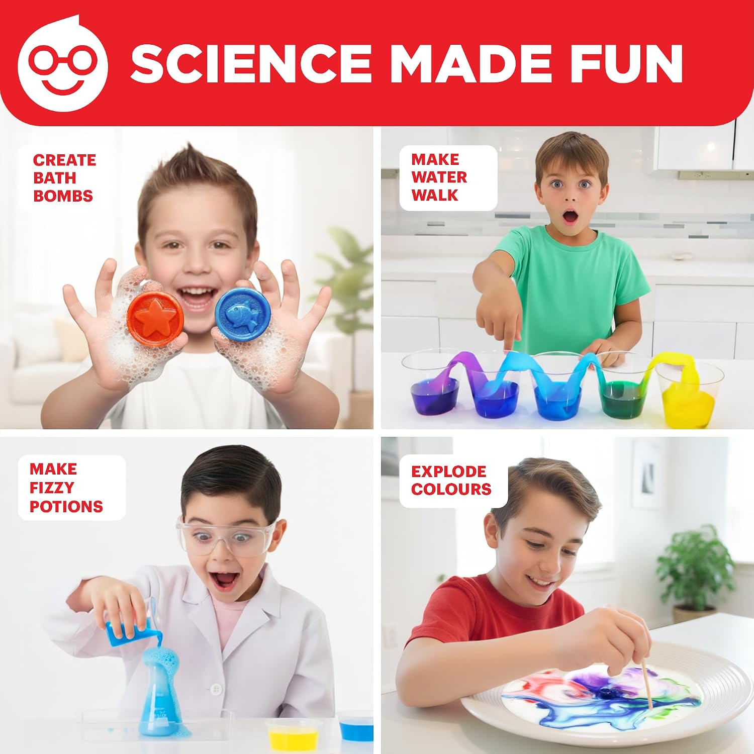 Detalle 2 de Doctor Jupiter Science Experiments Kit 100+ Experiments