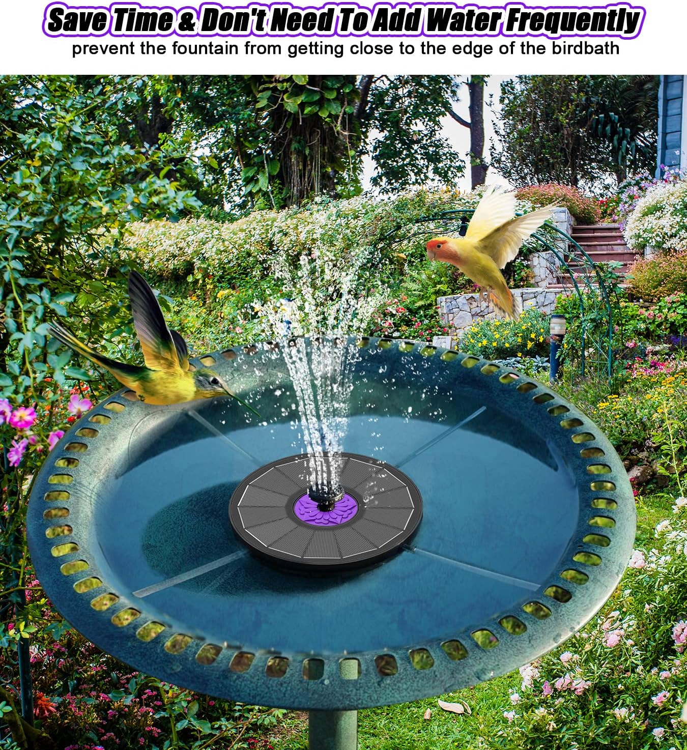 Thumbnail 4 de SZMP solar bird bath fountain 3.5W