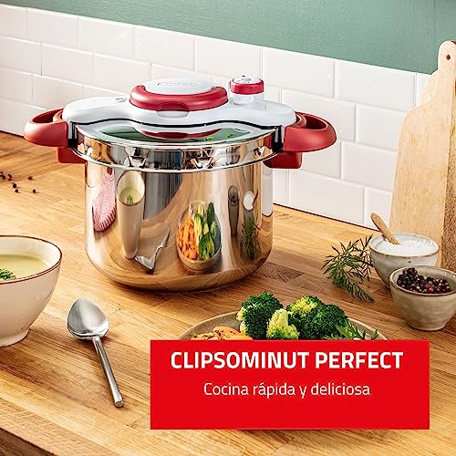 Detalle 2 de Tefal P4620733 Cocotte en acier inoxydable, 22 cm ⚡