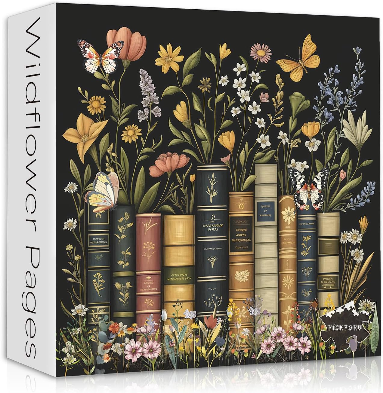Detalle de PICKFORU Wildflower Pages 1000-piece jigsaw puzzle 🧩