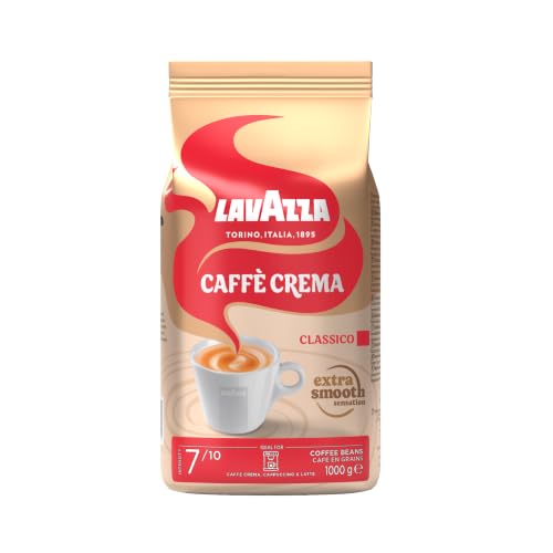 Detalle de Lavazza Caffè Crema Classico Bohnen – 1 kg ganze Bohnen