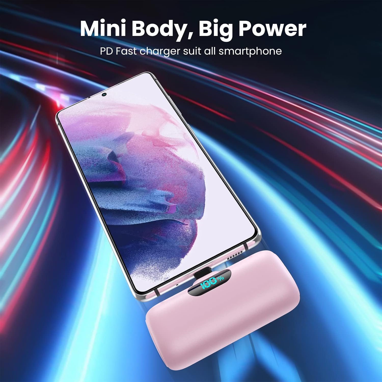 Thumbnail 1 de Kioson 5000mAh USB-C Portable Charger 2-Pack, 20W Fast Charging