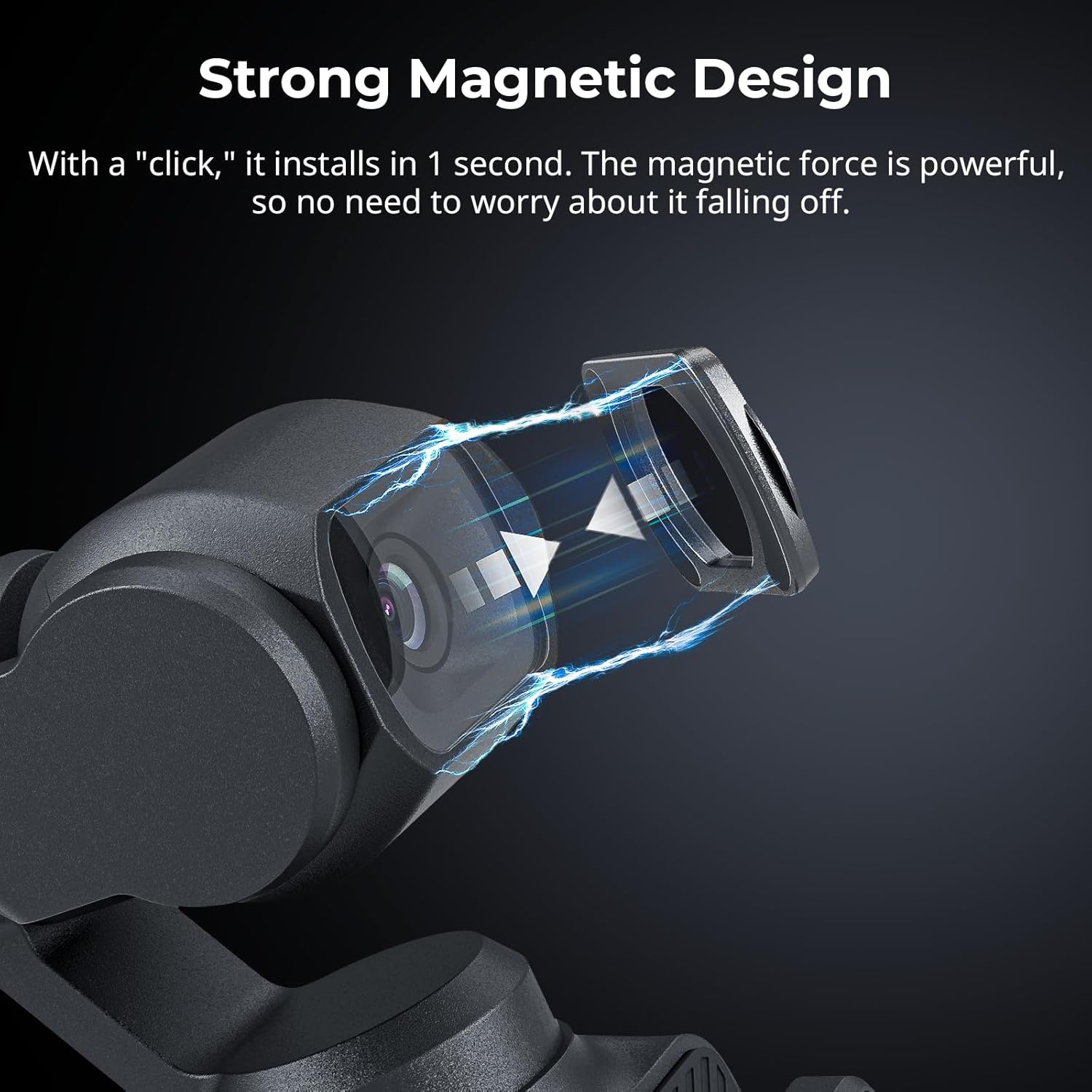 Detalle de SMALLRIG Magnetic ND Filter Set for Osmo Pocket 3 — 4pcs