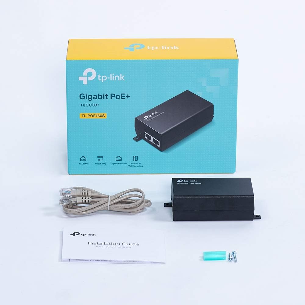 Thumbnail 5 de TP-Link TL-POE160S: PoE+ Injector 30W, 2 porte Gigabit RJ45, alimentazione e dati su un solo cavo
