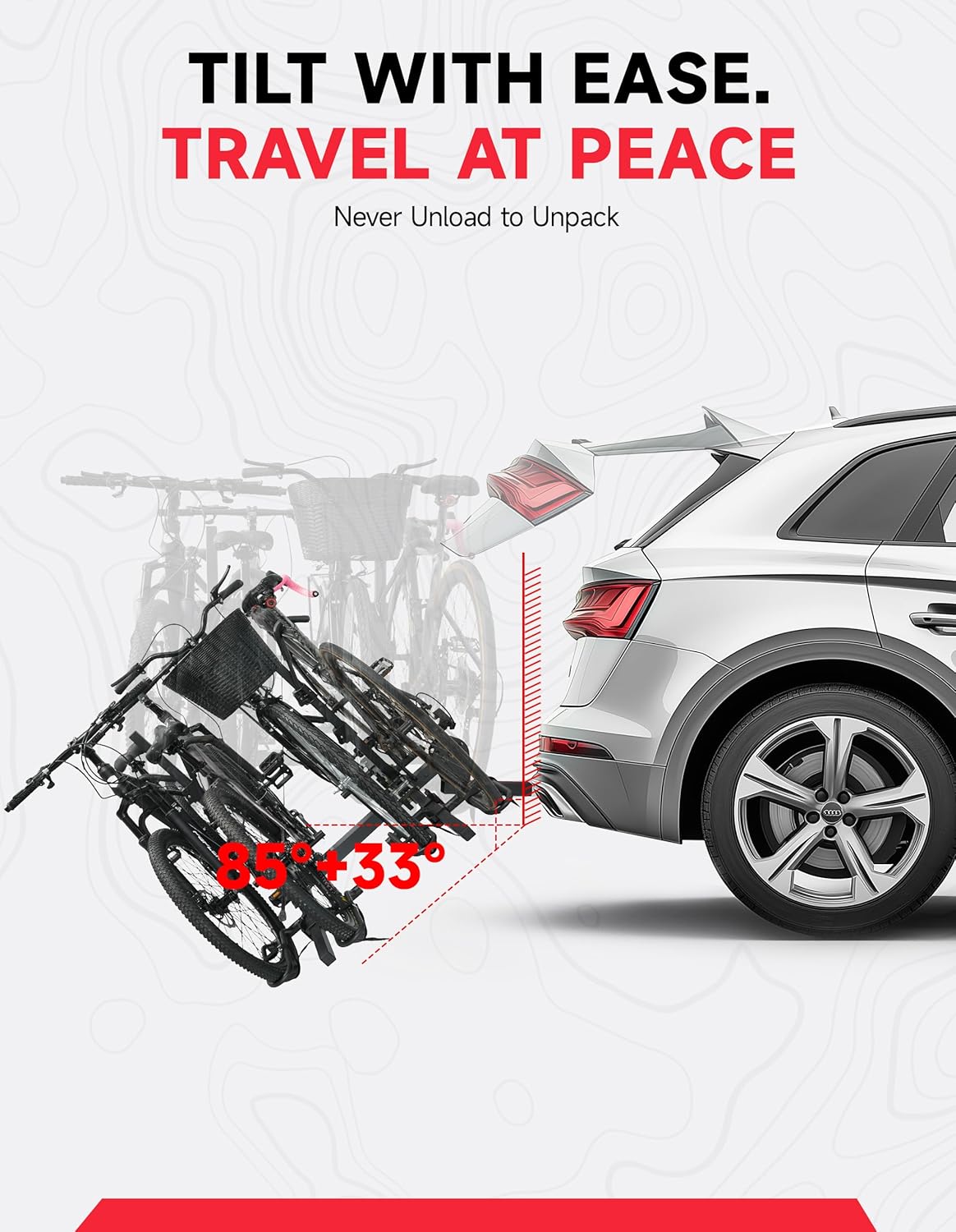Thumbnail 4 de Young 4-Bike Hitch Rack ⚙