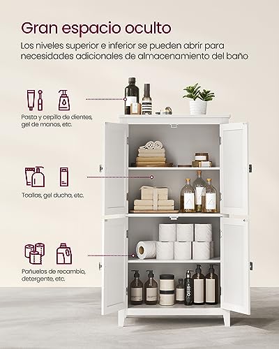 Thumbnail 4 de VASAGLE BBC552P31 Mueble de Almacenaje con 4 Puertas 🏡