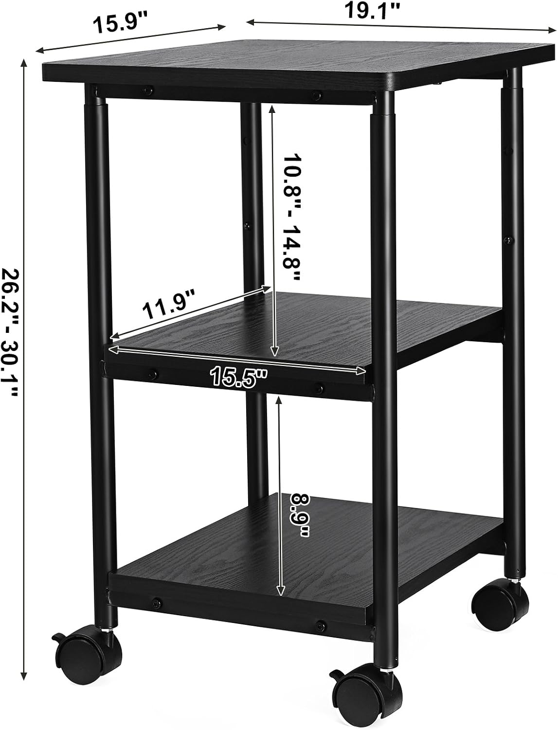 Thumbnail 4 de VASAGLE Printer Stand UOPS03B
