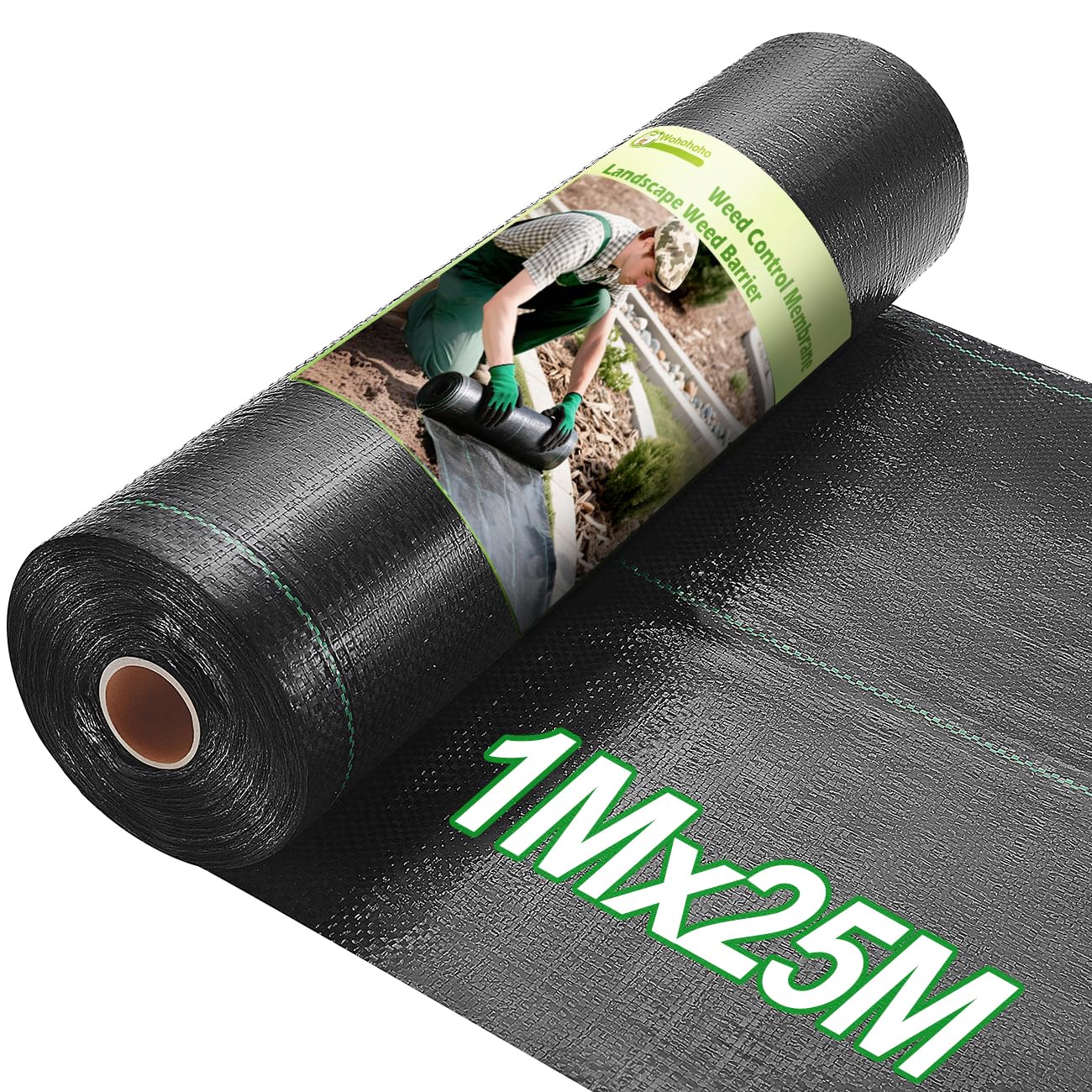 Thumbnail 1 de wohohoho 3.3ft x 82ft Weed Control Membrane Roll – Heavy-Duty Landscape Fabric