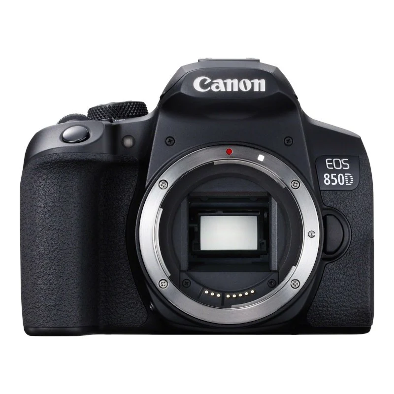 Detalle de Canon EOS 850D 24.1MP Body Negra: ficha práctica para decidir su compra