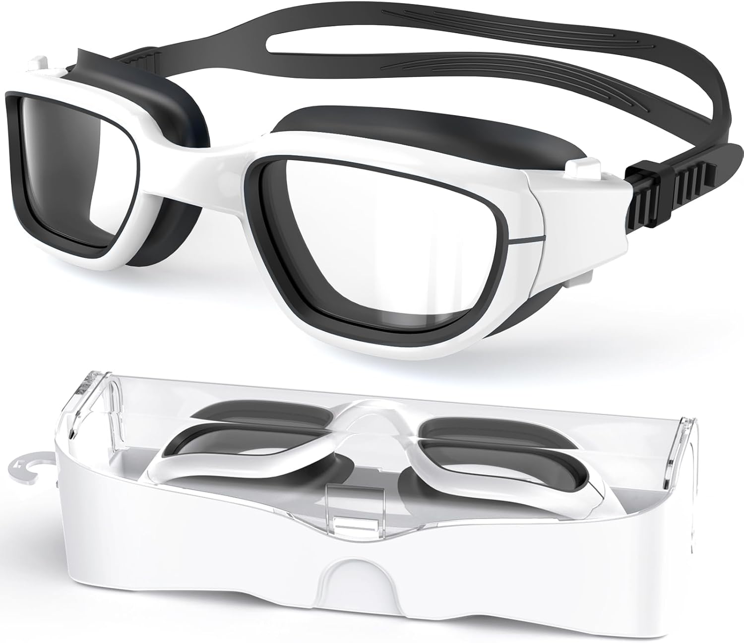Detalle de Zeligerstar Kids Swimming Goggles: Comfortable, UV‑Protective 180° Vision for 6–14s