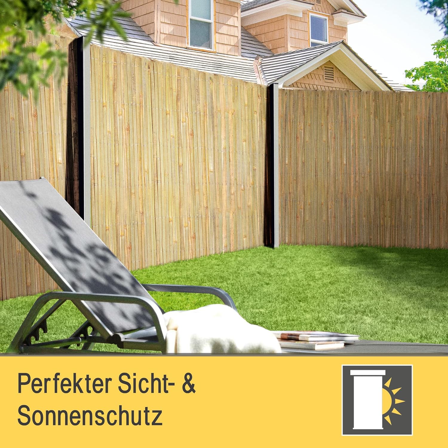 Thumbnail 1 de Sol Royal Bambus Sichtschutz 180 hoch – FSC® Balkon- und Garten-Schutzmatte 180x600 cm